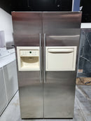 36" Side-by-Side Refrigerator | TFX30PB- GE PROFILE *****USED*****