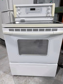Cuisinière 30po Blanche vitrocéramique | Kenmore *** USAGÉ ***