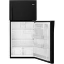  Whirlpool 30-inch, 19.2 cu. ft. Top Freezer Refrigerator WRT549SZDB IMAGE 2