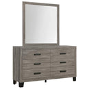 IFDC Olivia 8 pc 60 Queen Bedroom Set IMAGE 3