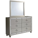 IFDC Luna 8 pc 60 Queen Bedroom Set IMAGE 3