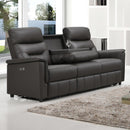 IFDC IF 8140 3 pc Power Living Reclining Room Set - Espresso IMAGE 2