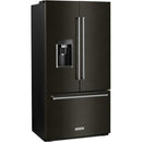 KitchenAid 36-inch, 23.8 cu. ft. Counter-Depth French 3-Door Refrigerator with Ice and Water KRFC704FBS IMAGE 8