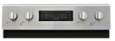 Cuisinière Électrique à Convection Véritable de 30" / 5 pi³ avec Friteuse à Air en Acier Inoxydable Kenmore KKFTR4.8SS