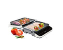 Grill de 1600 Watts en Acier Inoxydable 5 en 1 Frigidaire ECG426 [BOITE OUVERTE]