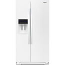  Whirlpool 36-inch, 28.5 cu. ft. Side-By-Side Refrigerator WRS588FIHW IMAGE 1
