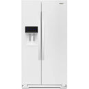  Whirlpool 36-inch, 20.59 cu. ft. Counter-Depth Side-By-Side Refrigerator WRS571CIHW IMAGE 1