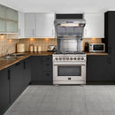  Forno Capriasca Alta Qualita 36-inch Freestanding Dual Fuel Range with Convection Technology FFSGS6187-36 IMAGE 15