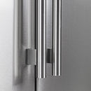  Forno 33-inch, 15.6 cu.ft. Freestanding Side-by-Side Refrigerator with LED Display on Door FFRBI1805-33SB IMAGE 6