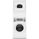  Huebsch Electric Stacked Washer and Dryer Commercial Laundry Center HTENXASP286CW01 IMAGE 1