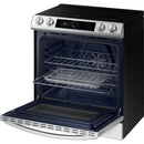  Samsung 30-inch Slide-in Electric Induction Range with WI-FI Connect NE63BB891112/AC IMAGE 7