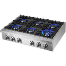  Forno Cossato 36-inch Gas Rangetop FCTGS5737-36 IMAGE 1