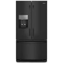  Whirlpool 36-inch French 3-Door Refrigerator with External Dispenser WRFF3436RB IMAGE 1