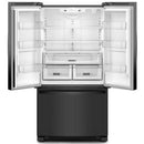  Whirlpool 36-inch French 3-Door Refrigerator WRFF3036RB IMAGE 1