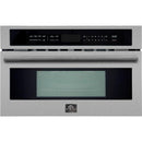  Forno 30-inch, 1.6 cu. ft. Built-in Microwave Oven with Convection Technology FMWDR3093-30 IMAGE 1