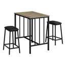 Monarch Dinettes 3-Piece I 1143 IMAGE 1