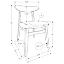 Monarch Dining Seating Chairs I 1365 IMAGE 3