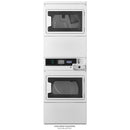 Maytag Commercial Laundry Combination Stack Dryer/Dryer - Card Reader Ready MLG27PRFWW IMAGE 1