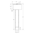 Monarch Lamps Floorstanding I 9752 IMAGE 4