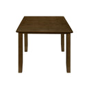 Monarch I 1395 Dining Table - Brown Walnut 36"X 72"/ 18" Extension Panel IMAGE 5