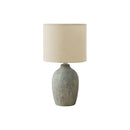 Monarch I 9784 18"H Table Lamp Green Ceramic / Beige Shade IMAGE 2