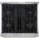  Forno 30-inch Freestanding Gas Range with Convection Technology FFSGS6277-30BLK IMAGE 5