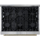  Forno 36-inch Freestanding Gas Range with Convection Technology FFSGS6277-36WHT IMAGE 4