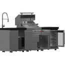  Forno Bulnes Outdoor Kitchen Center with 30-Grill and Beverage Center FODKT2506BLK IMAGE 3