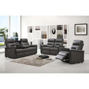IFDC Power Reclining Leather Match Loveseat IF 8140 - L IMAGE 3