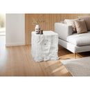 Monarch I 4111 25" Accent Table - White IMAGE 2