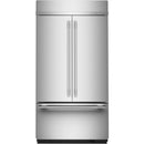  KitchenAid 42-inch, 24.2 cu. ft. Built-in French 3-Door Refrigerator KBFN542SPS IMAGE 1