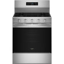  Whirlpool 30-inch Gas Range with Air Cooking Technology WFGS5730SZ IMAGE 1
