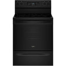  Whirlpool 30-inch Electric Range with Air Cooking Technology YWFES5730SB IMAGE 1