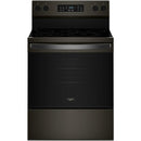  Whirlpool 30-inch Electric Range with Air Cooking Technology YWFES5730SV IMAGE 1