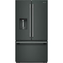  KitchenAid 36-inch, 30 pi. cu. French 3-Door Refrigerator with Water and Ice Dispensing System KRFF436SJP IMAGE 1