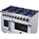  Forno 48-inch Freestanding Gas Range with Convection Technology FFSGS6460-48WHT IMAGE 13