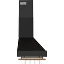  Forno 30-inch Venezia Wall-Mounted Range Hood with Touch Controls and Baffle Filters FRHWM5503-30BLK IMAGE 3