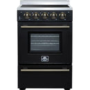  Forno 24-inch Freestanding Electric Range with Convection Technology FFSEL6099-24BLK IMAGE 1
