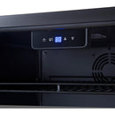  Forno 24-inch, 188 Can Capacity, Beverage Cooler with LED Lighting, Triple Glass Door FWCDR6665-24BLK IMAGE 3