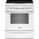  Whirlpool 30-inch Slide-in Electric Range with Wi-Fi YWSES3330TW IMAGE 1