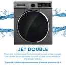 Danby 24″ Stackable Front Load Washer and Condenser Dryer Combo DWM022D1DSDB / DDY040D1DSDB [SCRATCH AND DENT}]