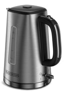 Bouilloire électrique en acier inoxydable 1500 Watts / 1.7 L Black & Decker ( KE3100SKT )