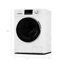 Midea Combiné de laveuse-sécheuse tout-en-un sans évent de 3,1 pi3 MLC31N4AWW [BOITE OUVERTE]