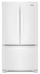 Whirlpool Réfrigérateur trois portes avec porte à deux battants de 36 pouces, 20 pi. cu. WRFC2036RW