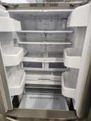 Réfrigérateur 36po Inox congélateur inférieur porte française | RF263AFRS - Samsung ***USAGÉ***