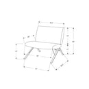 Monarch Stationary Fabric Accent Chair I 8136 IMAGE 5