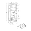 Monarch Bar Cabinets Bar Cabinets I 2543 IMAGE 5