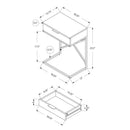 Monarch Accent Table I 3473 IMAGE 5