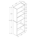 Monarch Bookcases 5+ Shelves I 7470 IMAGE 5